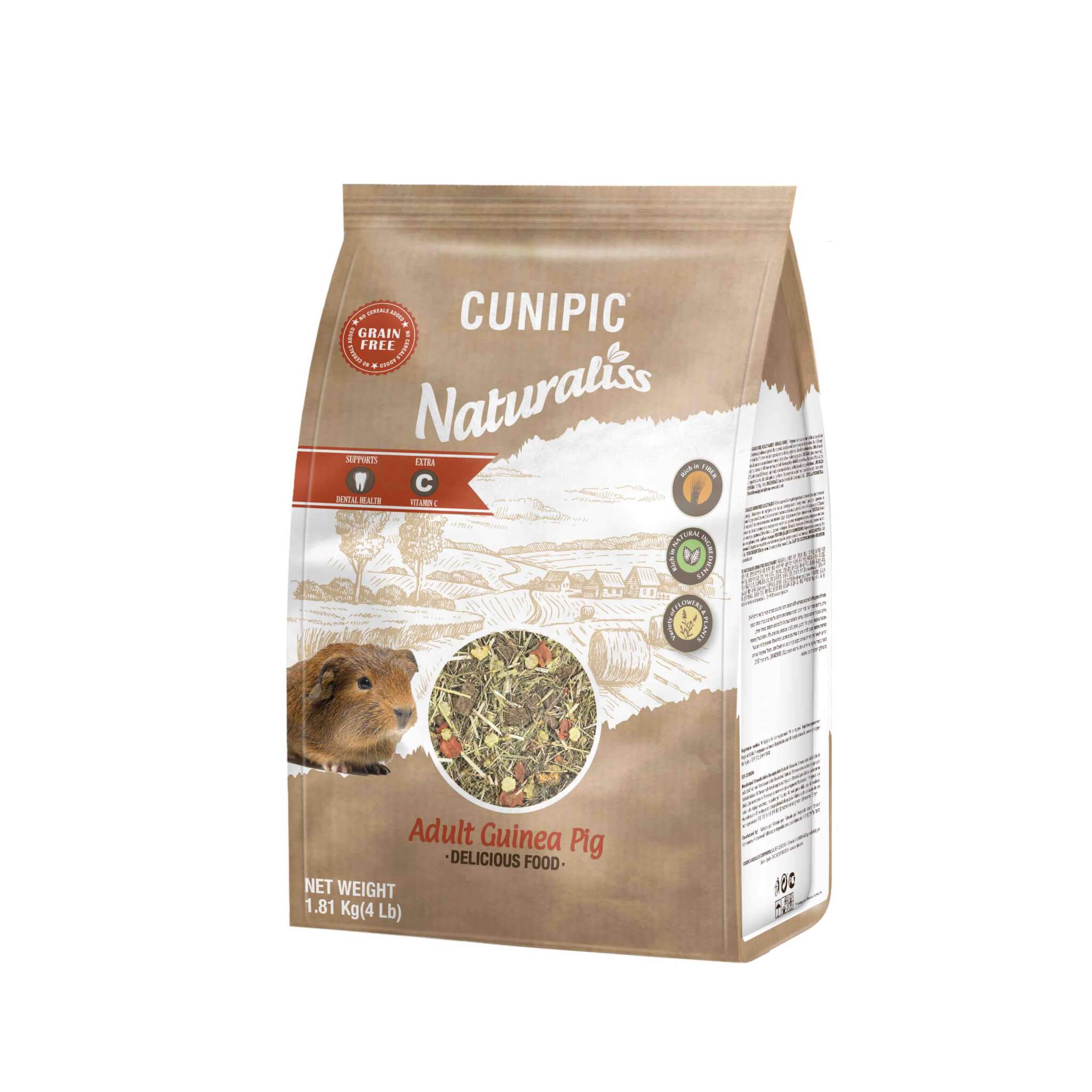 adult guinea pig food